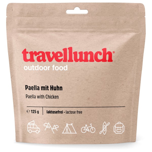 Travellunch - Paella mit Huhn - laktosefrei Gr 125 g;250 g Travellunch - Paella mit Huhn - laktosefrei Gr 125 g;250 g von Travellunch