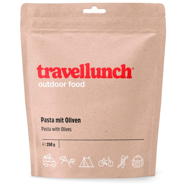 Travellunch - Pasta "Siciliana" mit Oliven - vegetarisch Gr 250 g von Travellunch