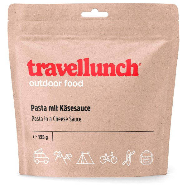 Travellunch - Pasta mit Käsesosse - vegetarisch Gr 125 g;250 g Travellunch - Pasta mit Käsesosse - vegetarisch Gr 125 g;250 g von Travellunch