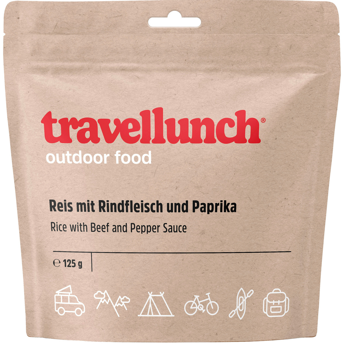 Travellunch Reis mit Rindfleisch und Paprika Travellunch Reis mit Rindfleisch und Paprika von Travellunch