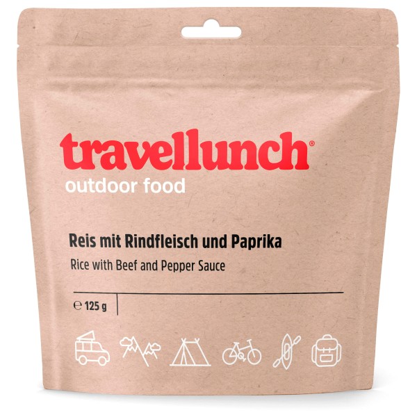 Travellunch - Serbischer Reistopf mit Rindfleisch Gr 125 g;250 g von Travellunch