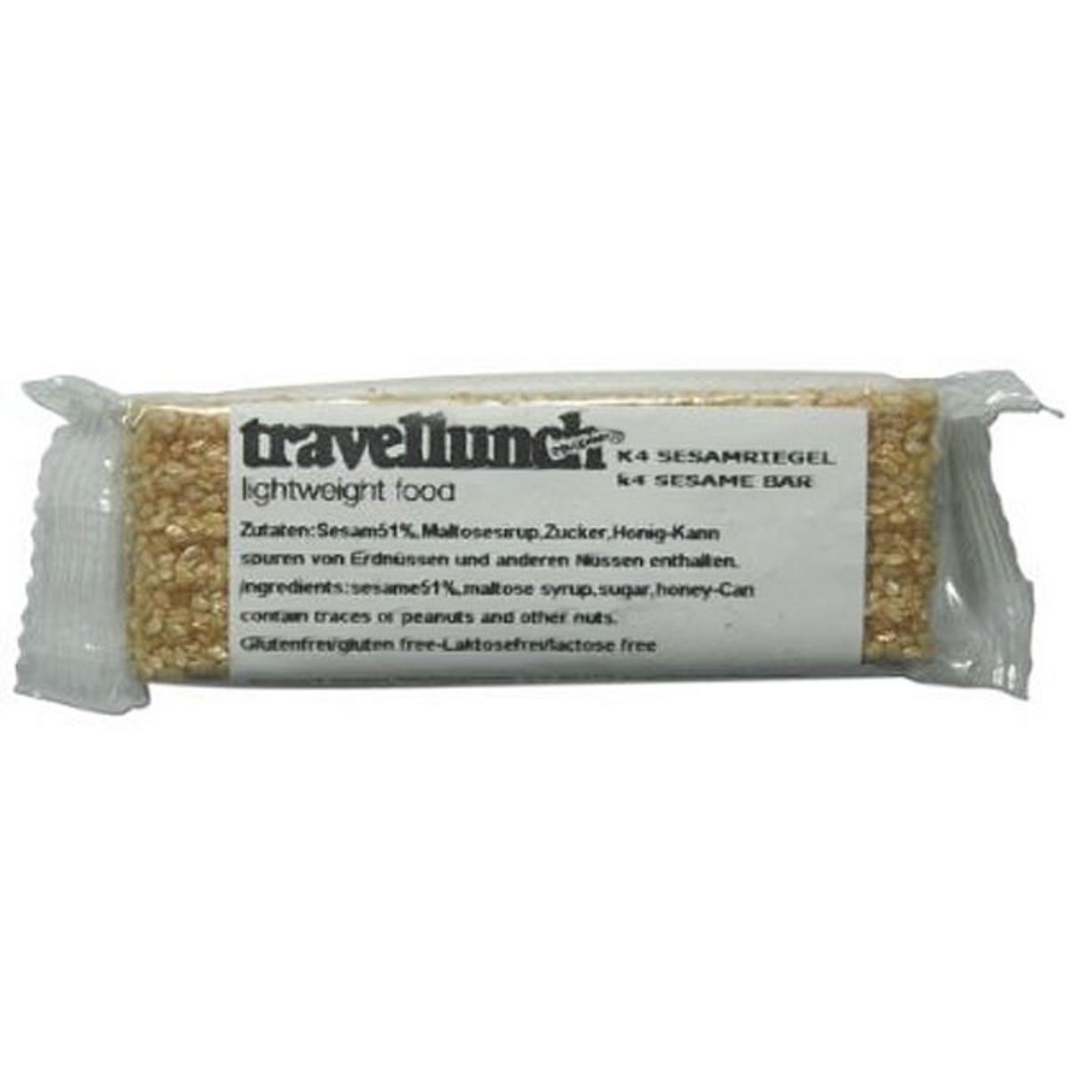 Travellunch Sesamriegel - lactose- und glutenfrei Travellunch Sesamriegel - lactose- und glutenfrei von Travellunch
