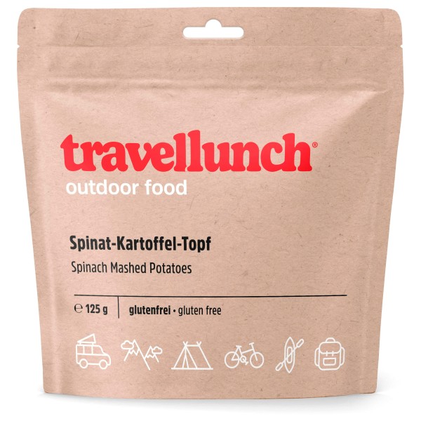 Travellunch - Spinat-Kartoffel-Topf - Vegetarisch Gr 125 g von Travellunch