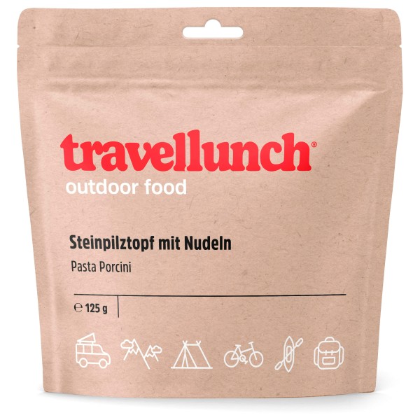 Travellunch - Steinpilztopf 'Schwarzwald' mit Nudeln Gr 125 g Travellunch - Steinpilztopf 'Schwarzwald' mit Nudeln Gr 125 g von Travellunch