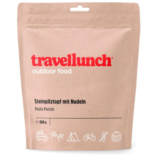 Travellunch - Steinpilztopf 'Schwarzwald' mit Nudeln Gr 250 g von Travellunch