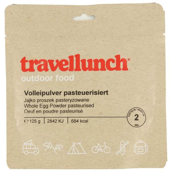 Travellunch - Volleipulver (pasteurisiert) Gr 125 g von Travellunch