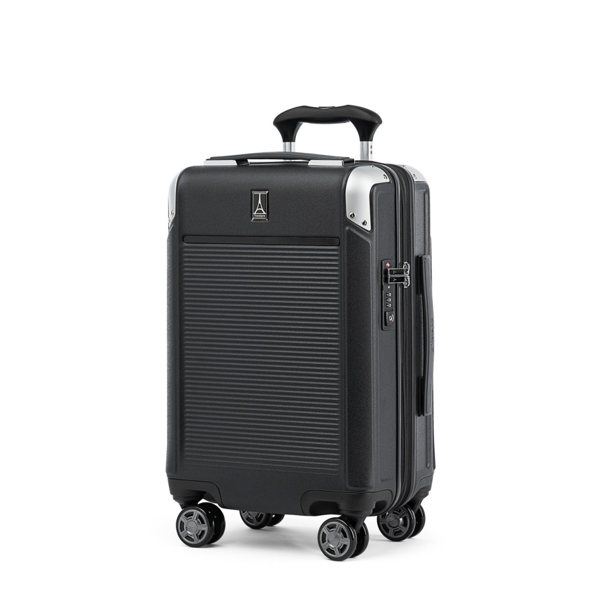 Platinum Elite - Compact Carry-On Expandable Hardside Spinner, Shadow Black von Travelpro