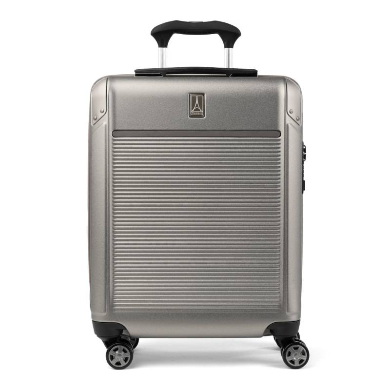 Platinum Elite - Slim Carry-On Expandable Hardside Spinner 55cm Metallischer Sand von Travelpro