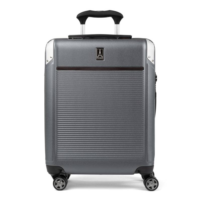 Platinum Elite - Slim Carry-On Expandable Hardside Spinner 55cm Vintage Grau von Travelpro