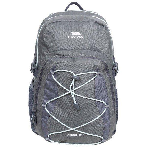 Albus 30 Liter Freizeit Rucksack Herren Grau ONE SIZE von Trespass