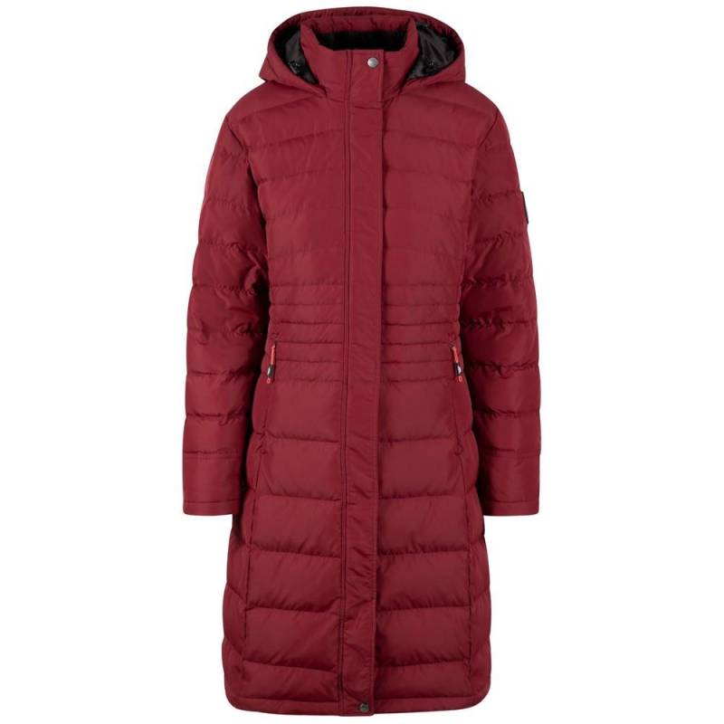 Bitsy Daunenjacke Damen Dunkelrot S von Trespass