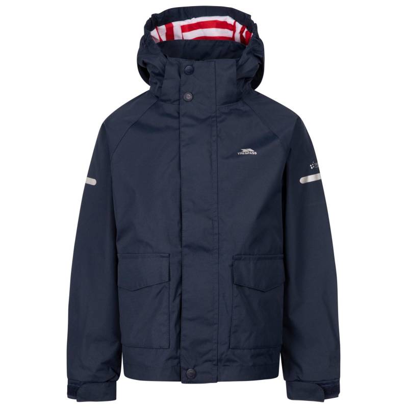 Bluster Jacke, Wasserfest Jungen Marine 128 von Trespass