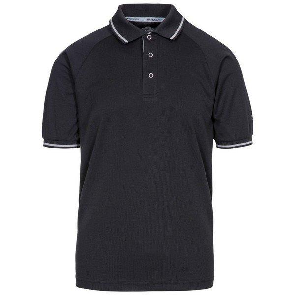 Bonington Polohemd, Kurzärmlig Herren Schwarz XS von Trespass