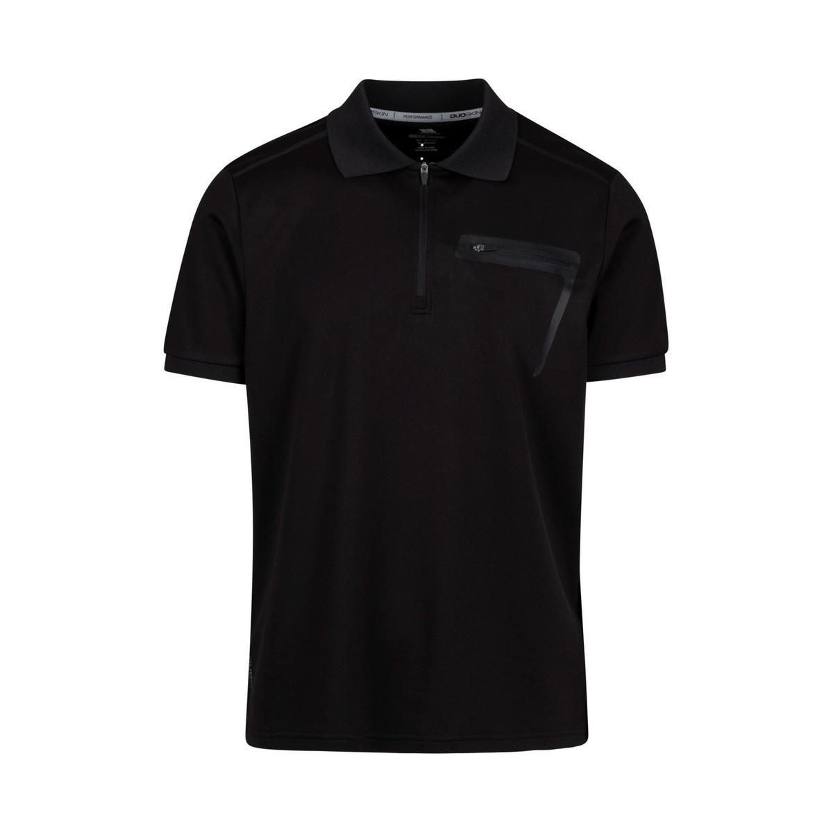 Chapi Poloshirt Aktiv Herren Schwarz L von Trespass