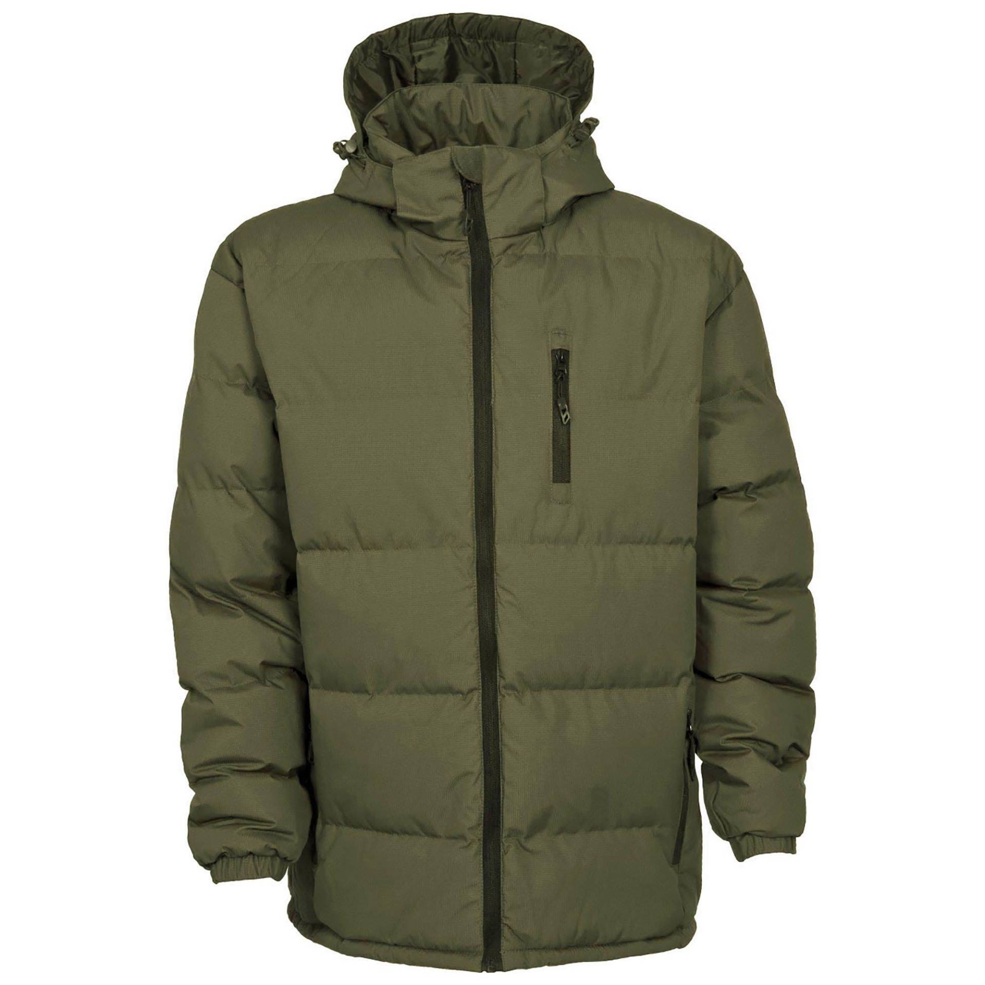 Clip Steppjacke Jacke Herren Dunkelgrün XS von Trespass