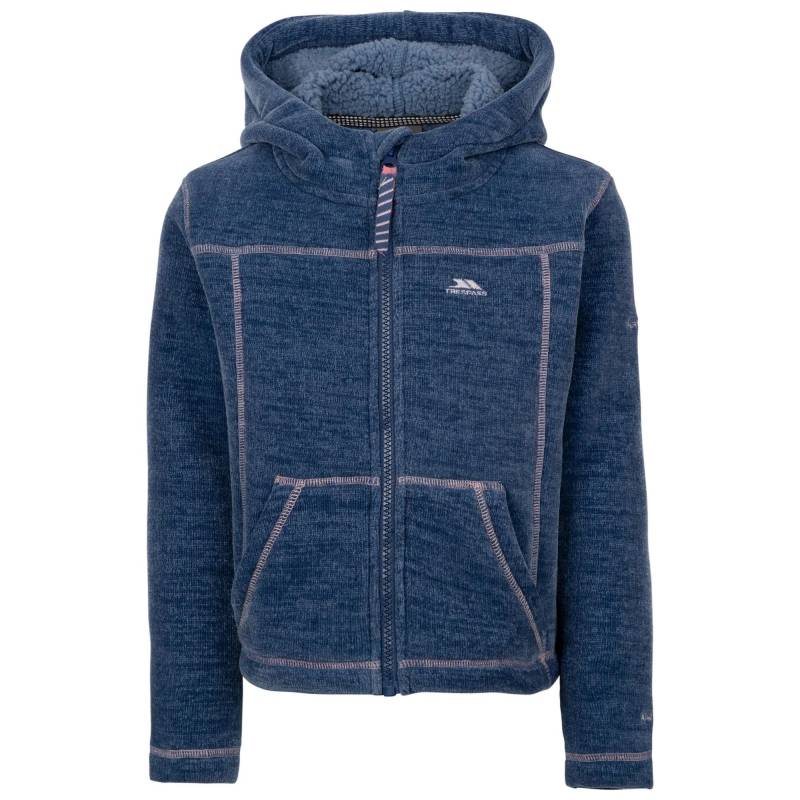 Cossie Fleecejacke Mädchen Blau Denim 140 von Trespass