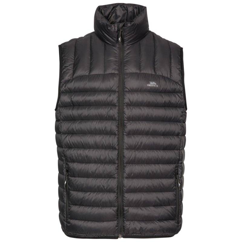 Daunenweste Hoppers Herren Schwarz XL von Trespass