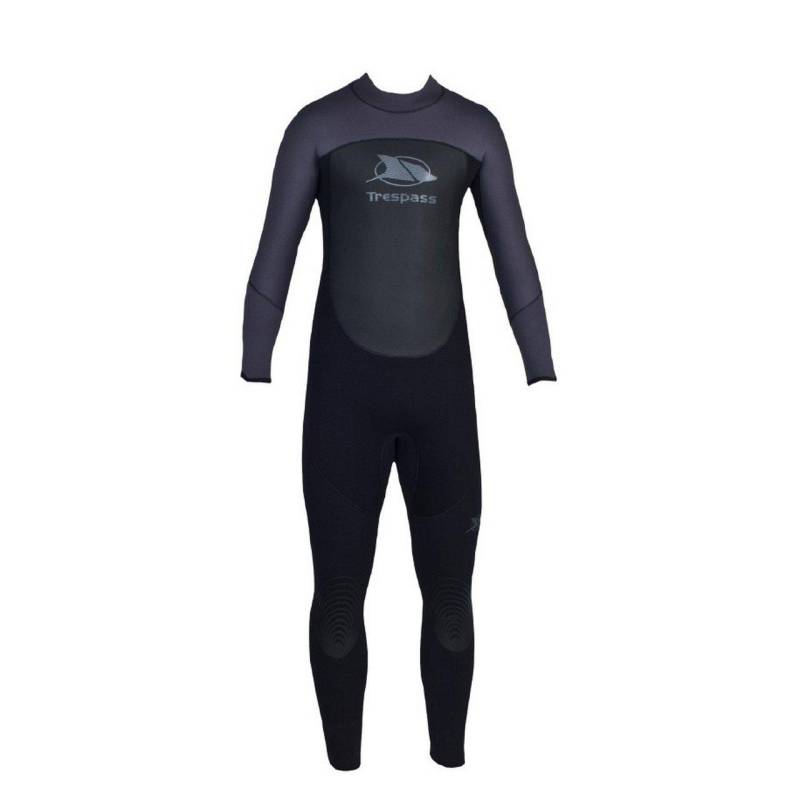 Diver 5mm Neoprenwetsuit Nassanzug Herren Schwarz XXS von Trespass