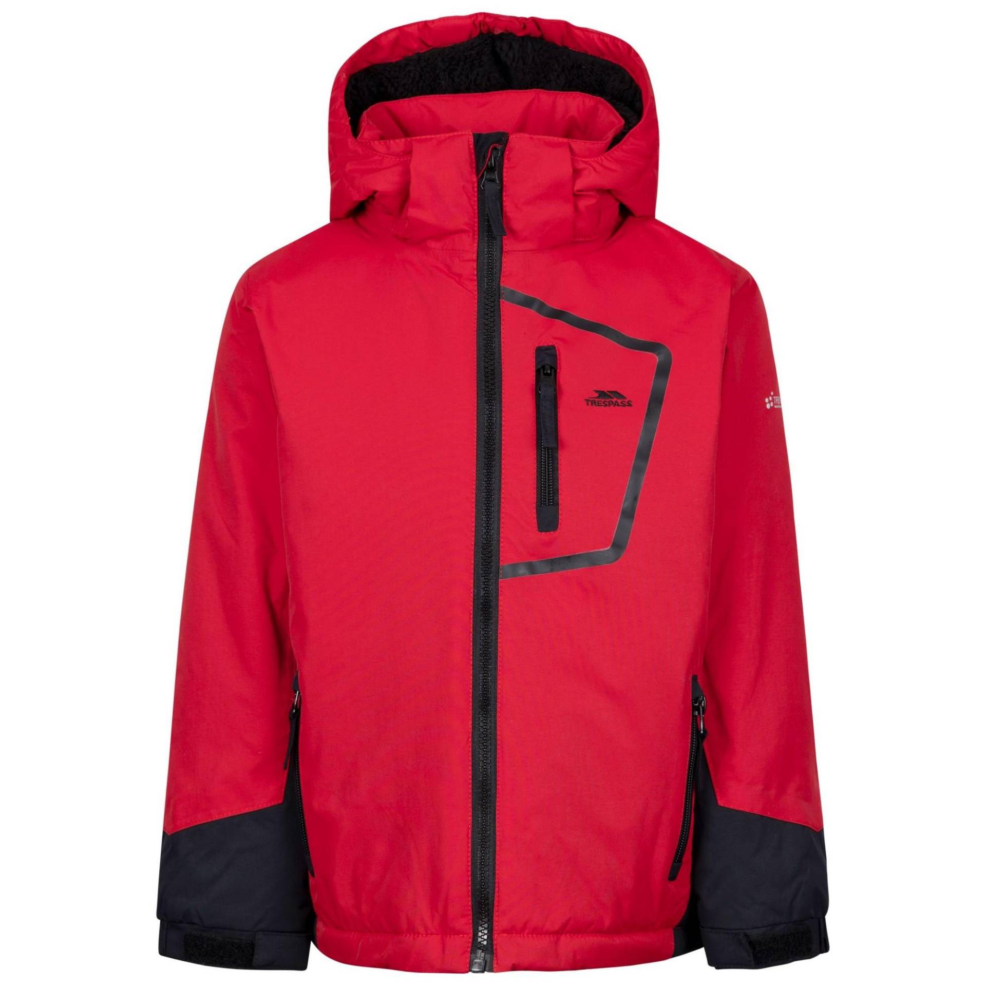 Elder Jacke Jungen Rot Bunt 104 von Trespass