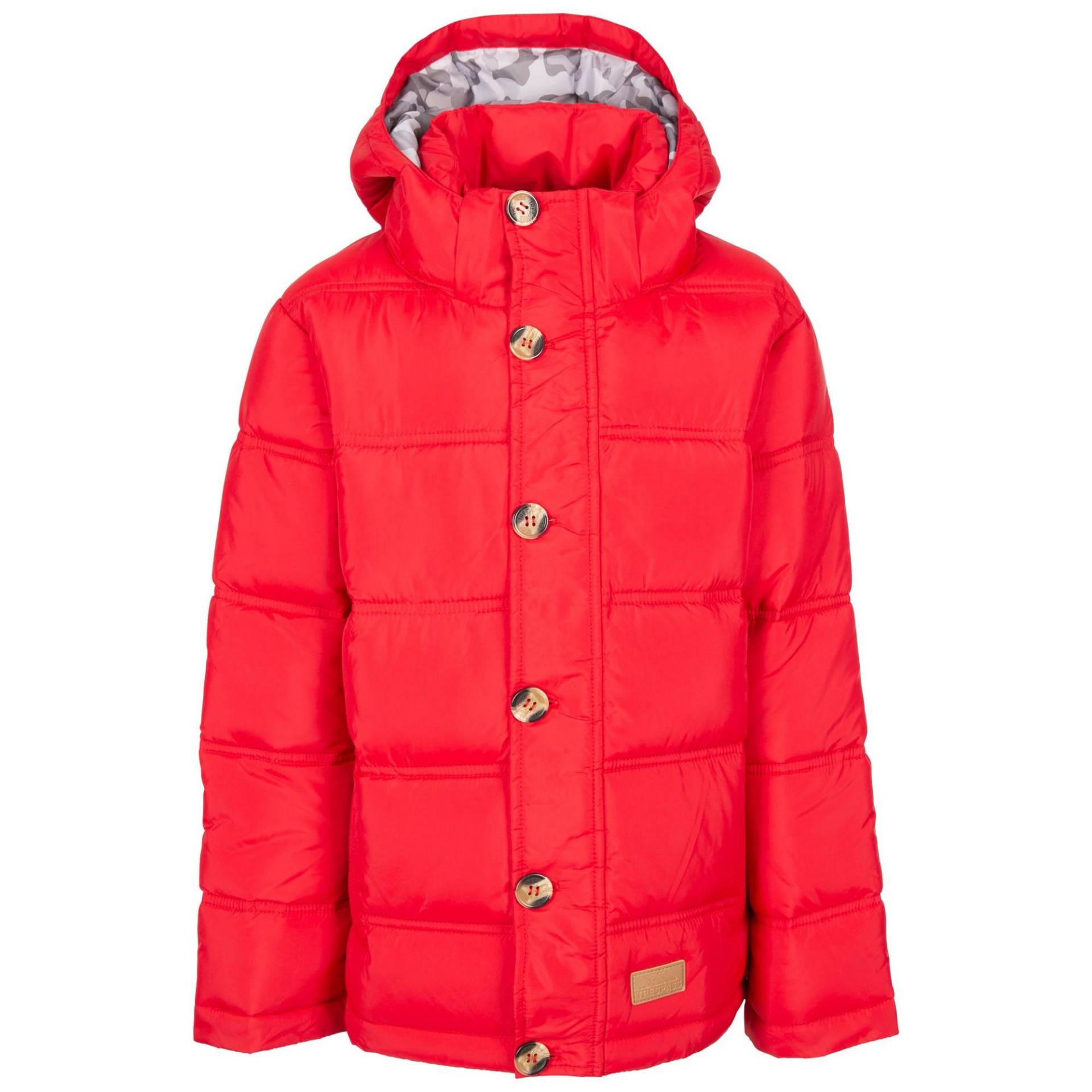 Exposure Parka Jungen Rot Bunt 116 von Trespass