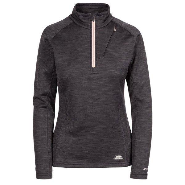 Fairford Fleeceoberteil Fleecepullover Damen Schwarz XL von Trespass