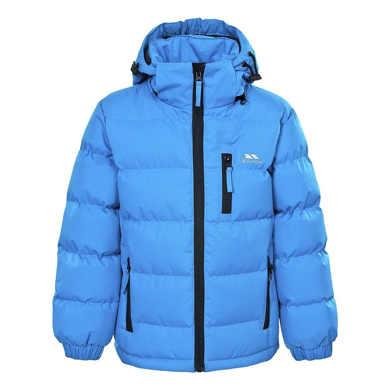 Figo Steppjacke Jungen Blau 128 von Trespass