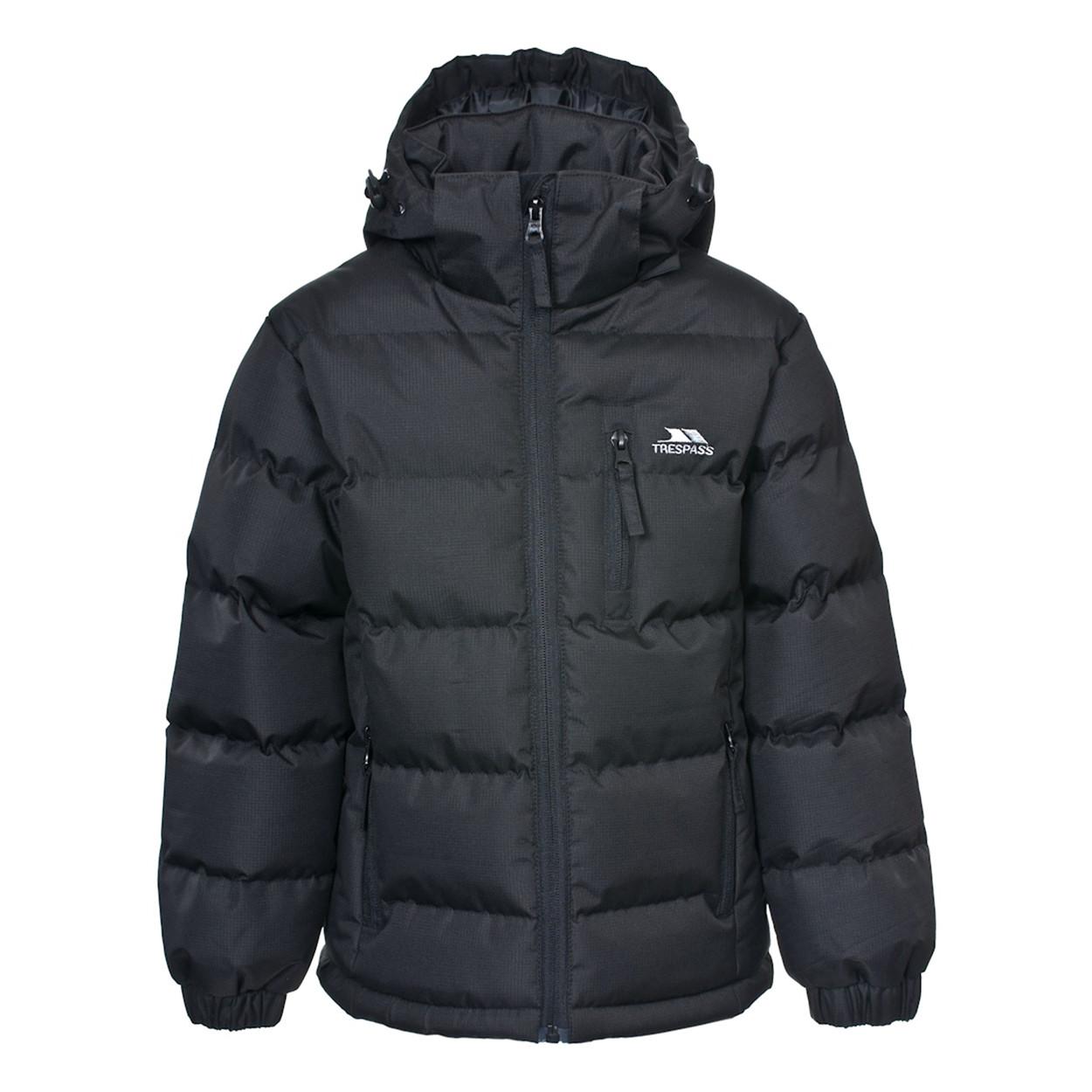 Figo Steppjacke Jungen Schwarz 140 von Trespass