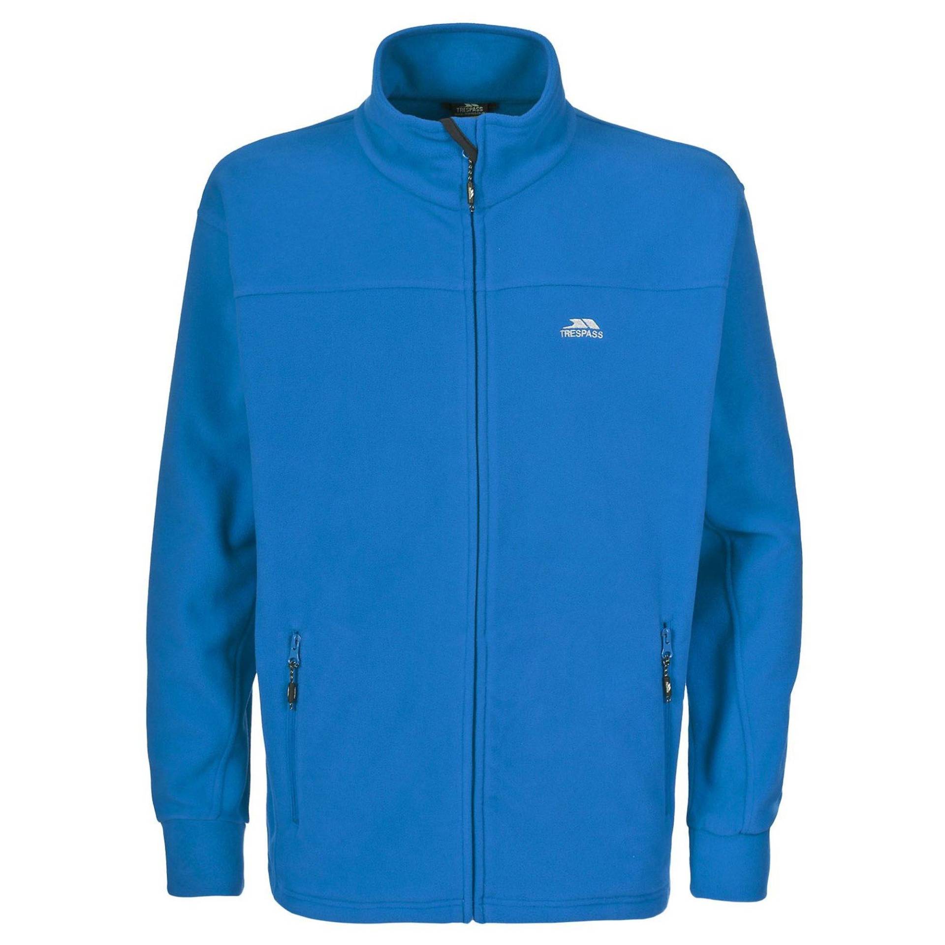 Fleecejacke Bernal Herren Stahlblau XXS von Trespass