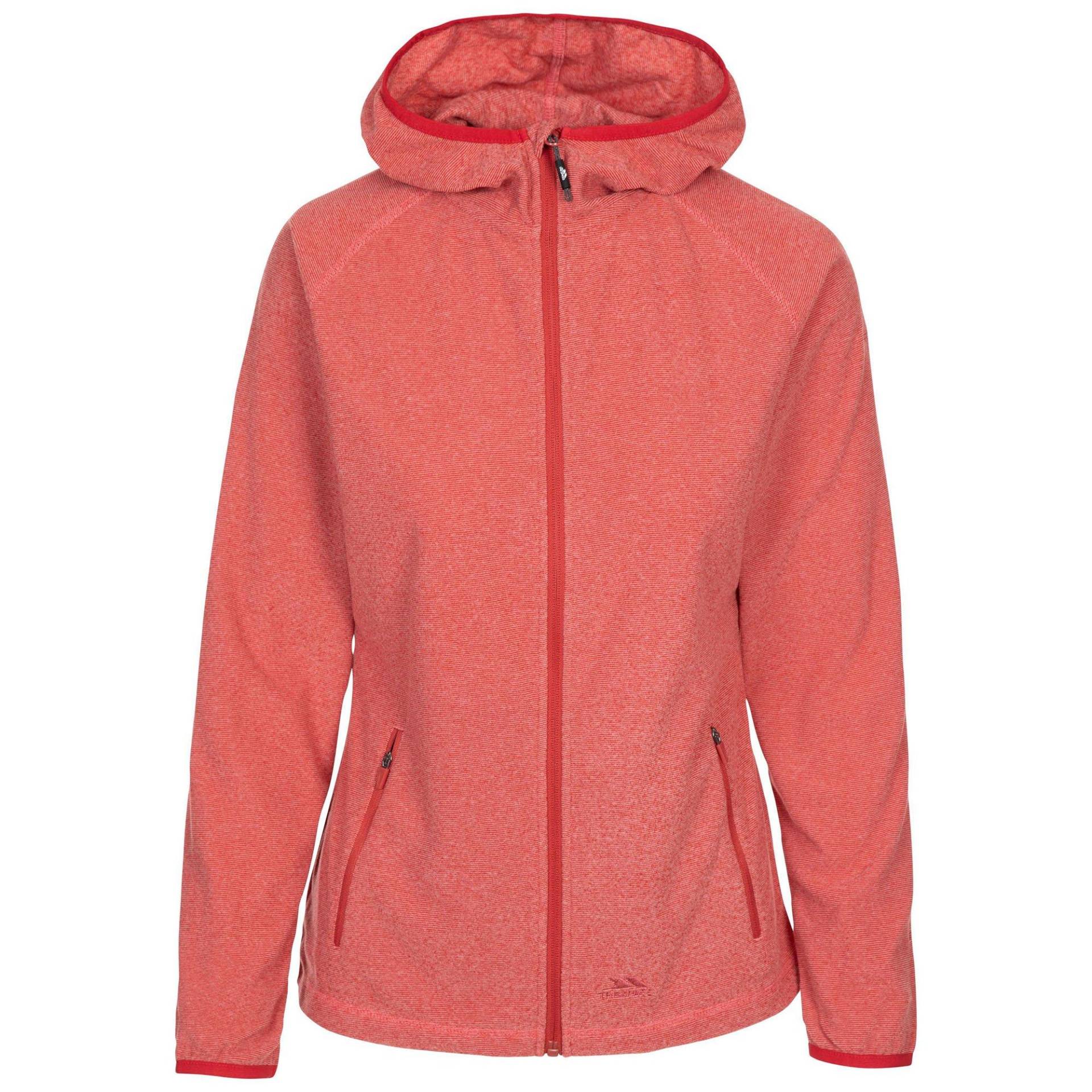 Fleecejacke Jennings, Leicht Und Dünn Damen Rot Bunt L von Trespass