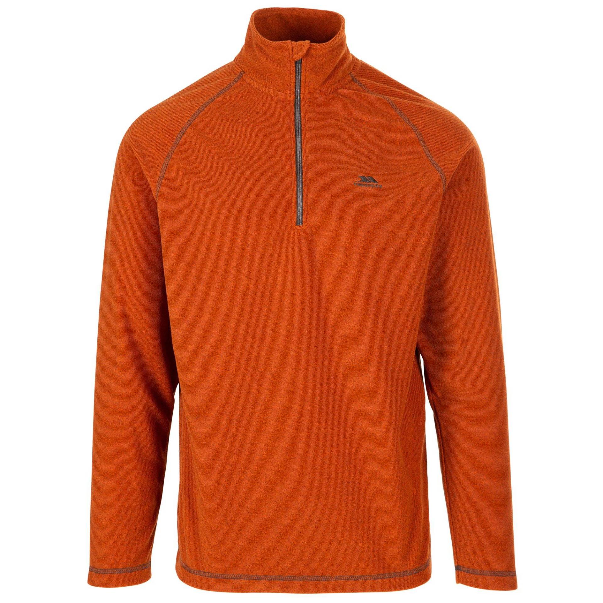 Fleeceoberteil Keynote Herren Orange 5XL von Trespass