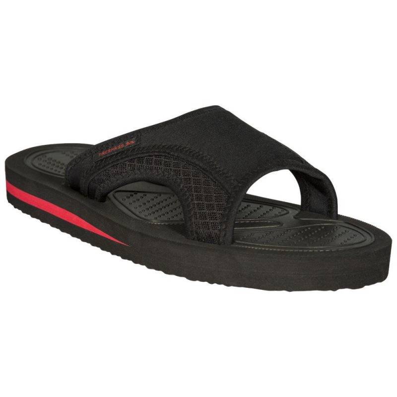 Flipflops Garo, Kontrast Herren Schwarz 39.5 von Trespass