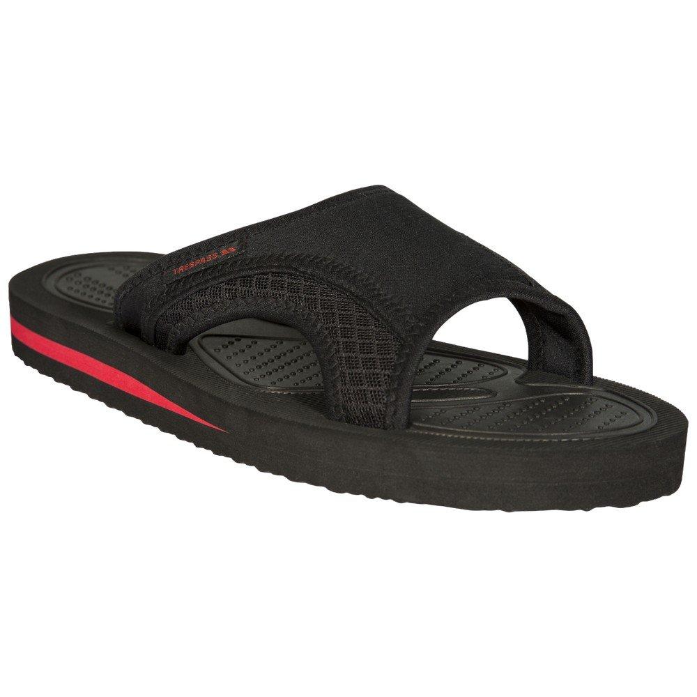 Flipflops Garo, Kontrast Herren Schwarz 40.5 von Trespass