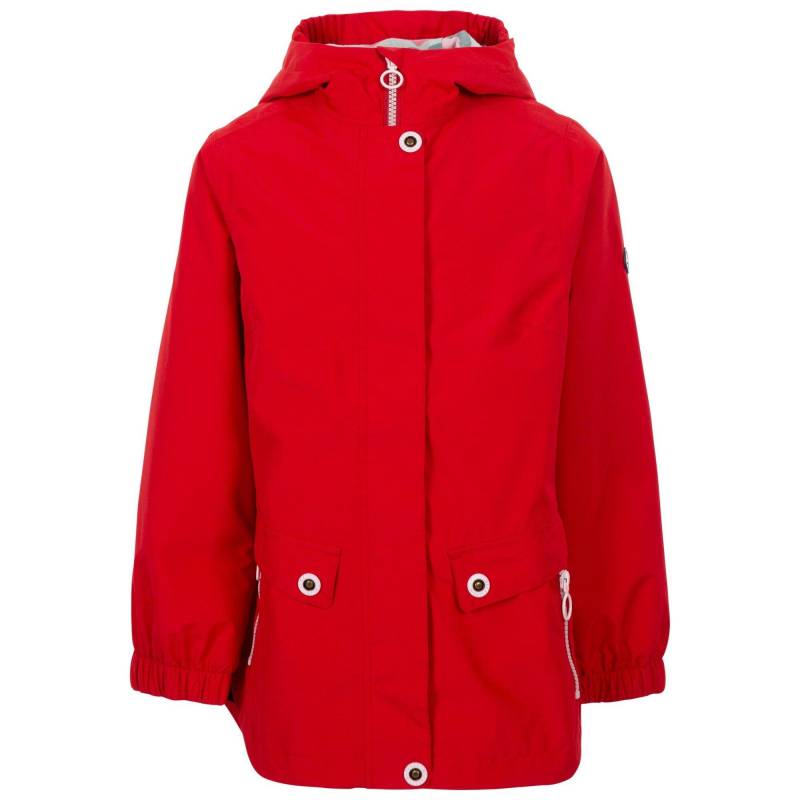 Flourish Jacke, Wasserfest Mädchen Rot Bunt 104 von Trespass