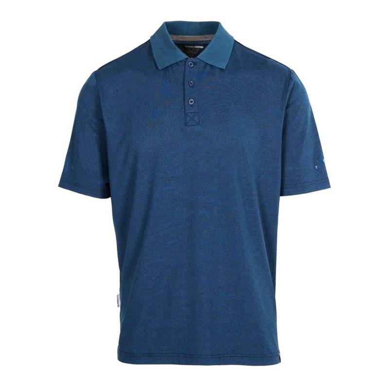 Trespass - Gedding Poloshirt, für Herren, Blau, Größe L von Trespass