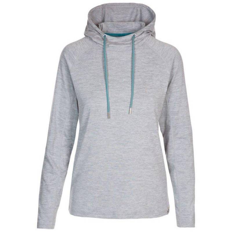 Hattie Kapuzenpullover Aktiv Damen Platin grau 34 von Trespass