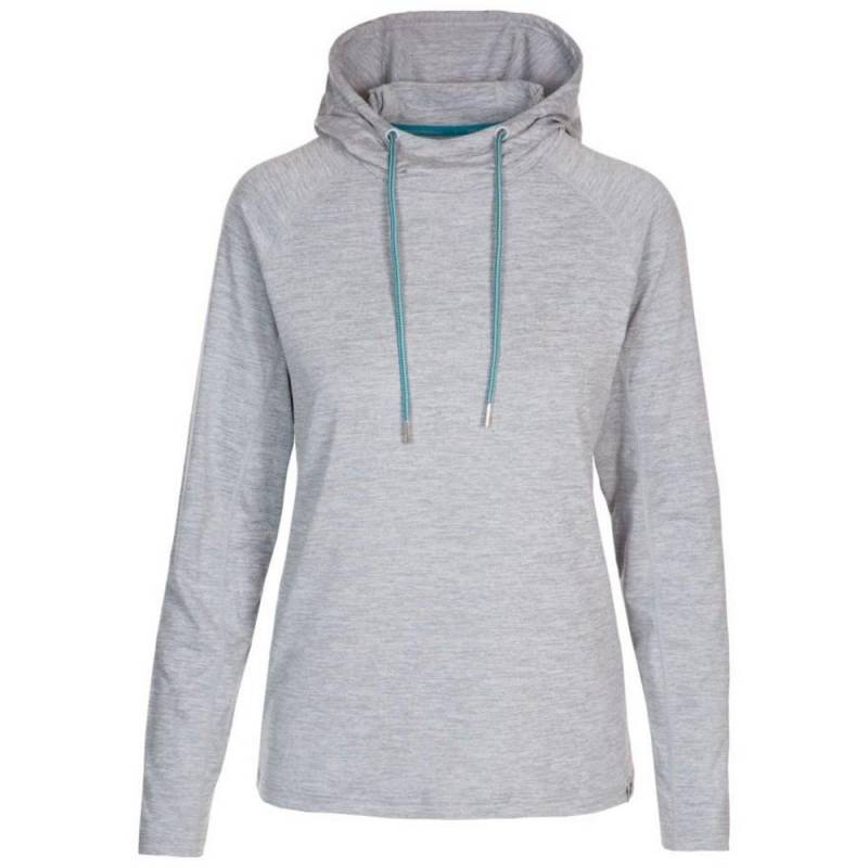 Hattie Kapuzenpullover Aktiv Damen Platin grau 44 von Trespass