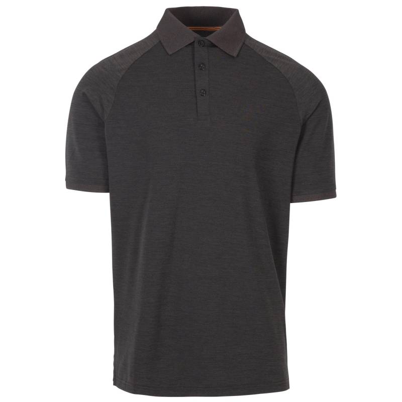 Kelleth Poloshirt Herren Schwarz L von Trespass