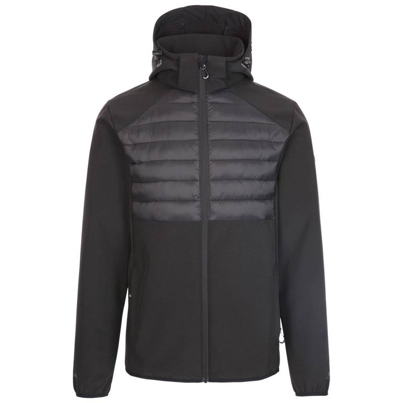 Lenek Softshelljacke Herren Schwarz 3XL von Trespass