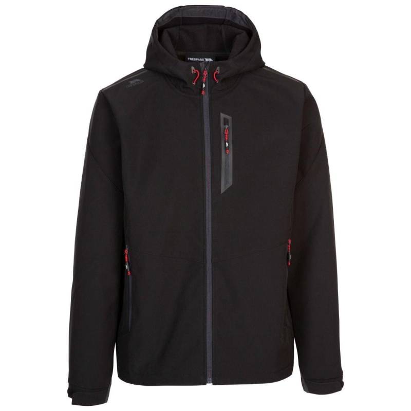 Marlon Softshelljacke Herren Schwarz XS von Trespass