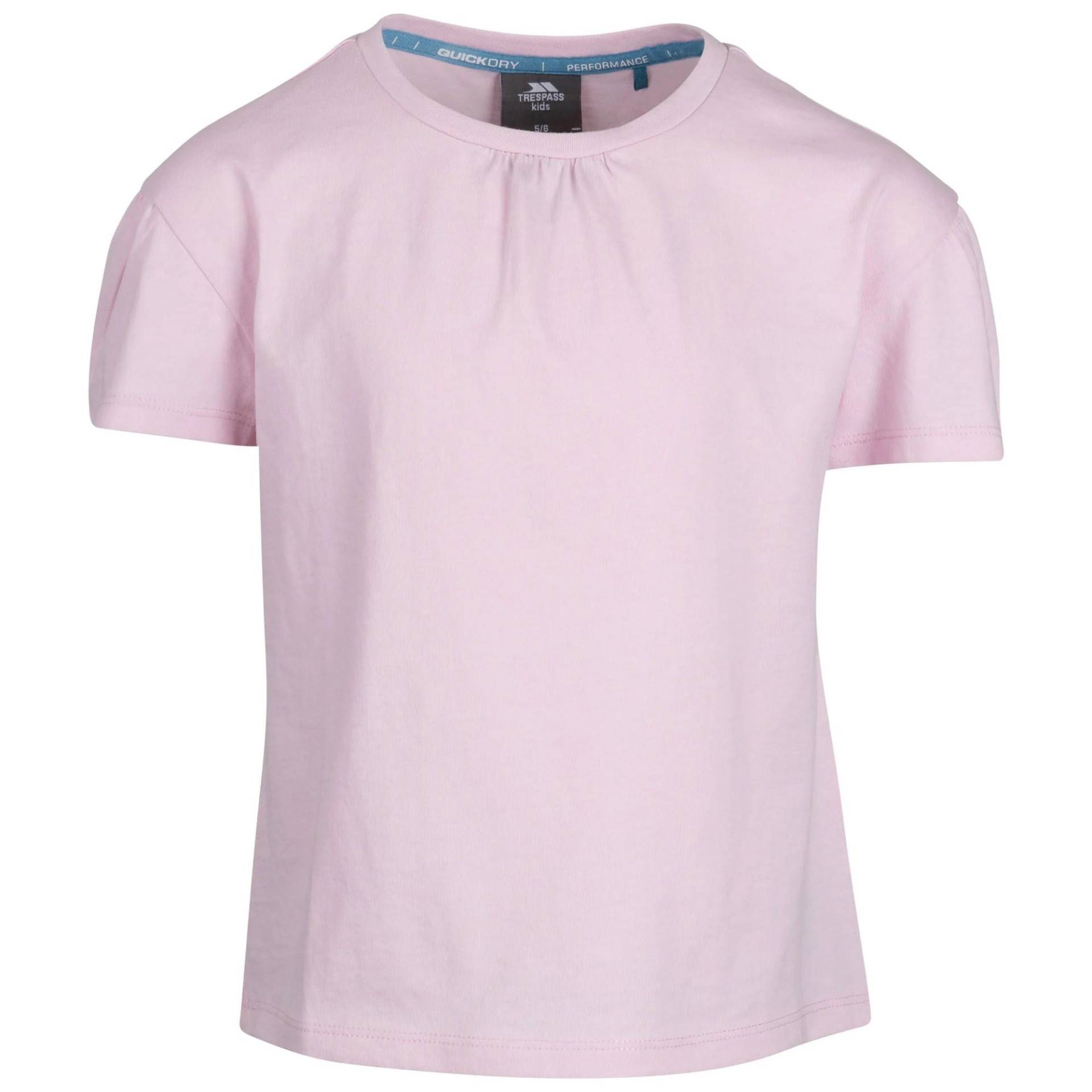 Mellow Tshirt Mädchen Pink 104 von Trespass