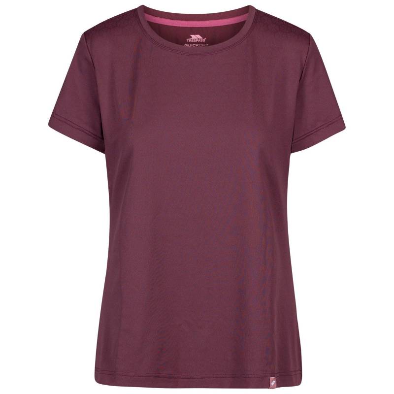 Mercy Tshirt Damen Weinrot XS von Trespass