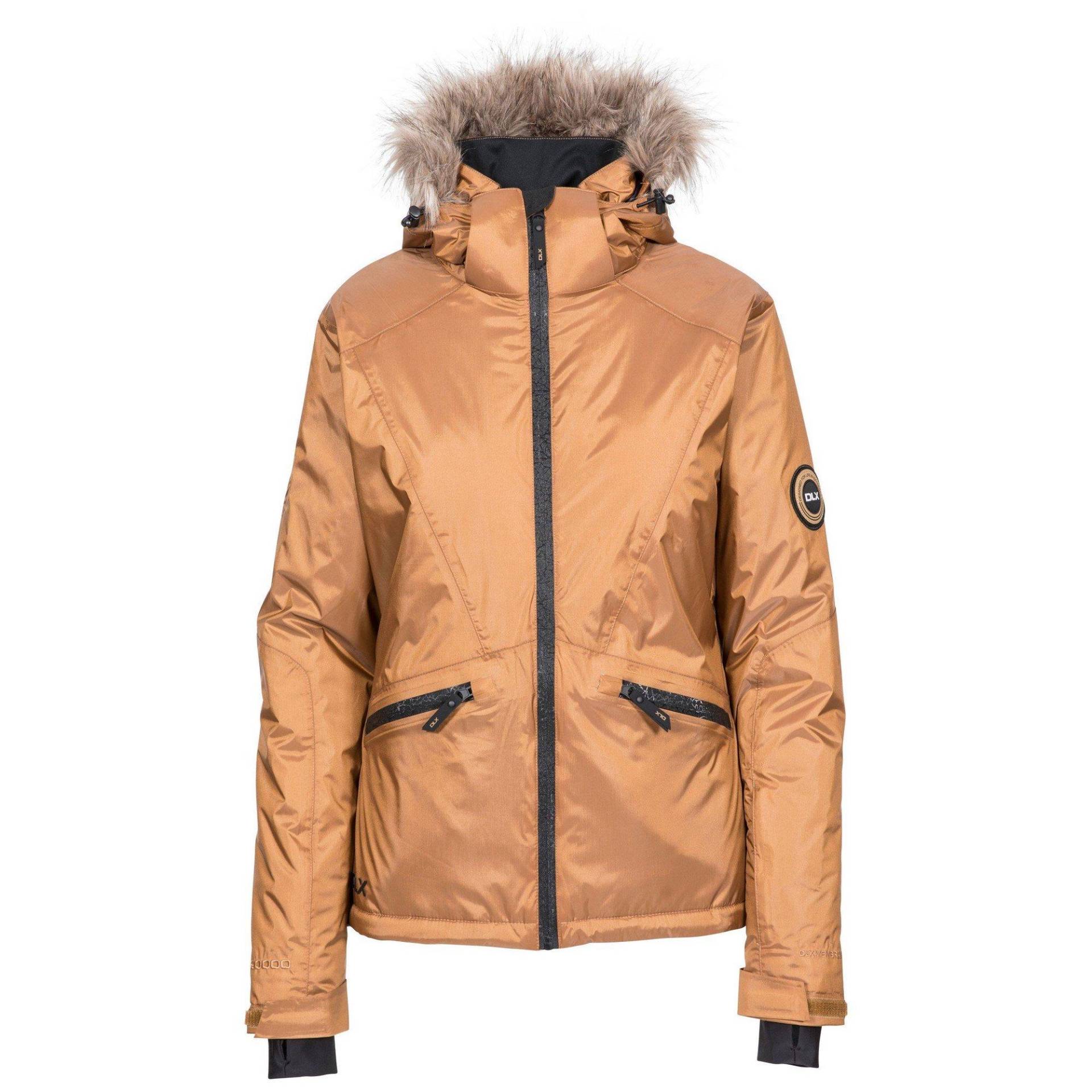 Meredith Dlx Skijacke Damen Bronze 3XL von Trespass