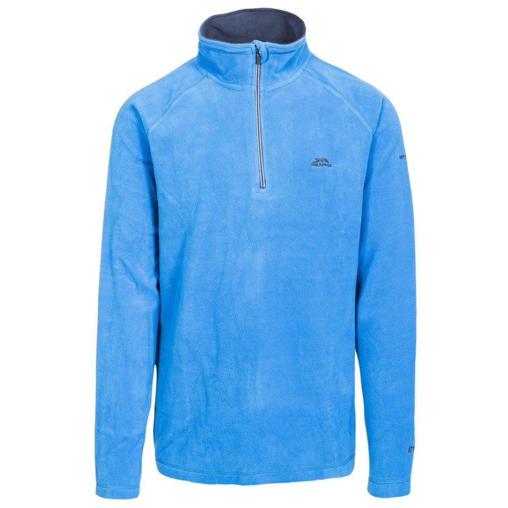 Microfleeceoberteil Blackford Herren Blau XXL von Trespass