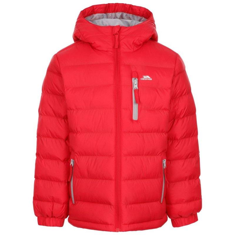 Steppjacke Aksel Unisex Rot Bunt 152 von Trespass