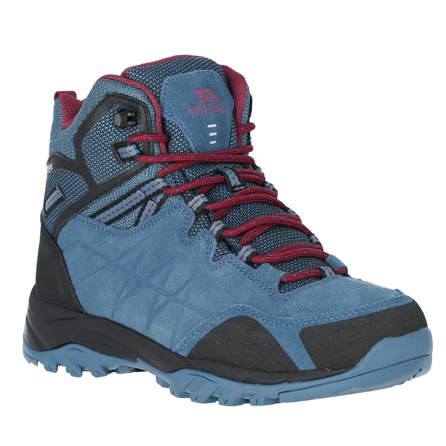 Wanderstiefel Nairne, Wildleder Damen Taubenblau 39 von Trespass