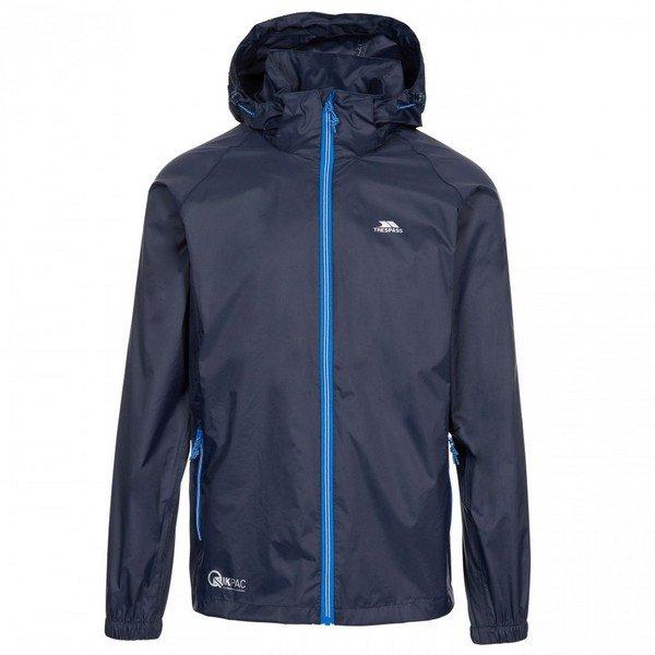 Regenjacke Qikpac X Herren Dunkelblau L von Trespass