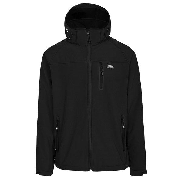 Trespass - Accelerator II Softshelljacke, für Herren, Schwarz, Größe L von Trespass