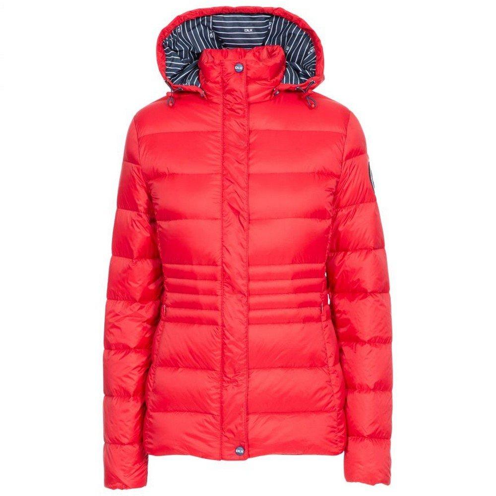 "hayling" Daunenjacke Damen Rot Bunt L von Trespass