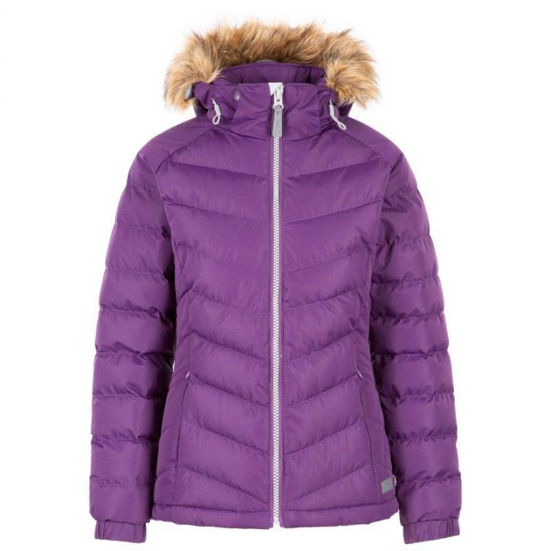 Steppjacke Nadina, Wasserfest Damen Lila M von Trespass