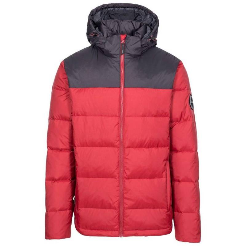 "cavanaugh Dlx" Daunenjacke Herren Rot Bunt M von Trespass